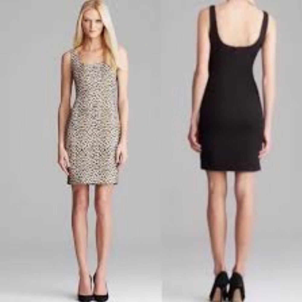 Diane von Furstenberg Sheath Dress in Animal Print